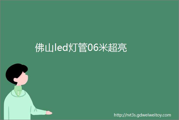 佛山led灯管06米超亮